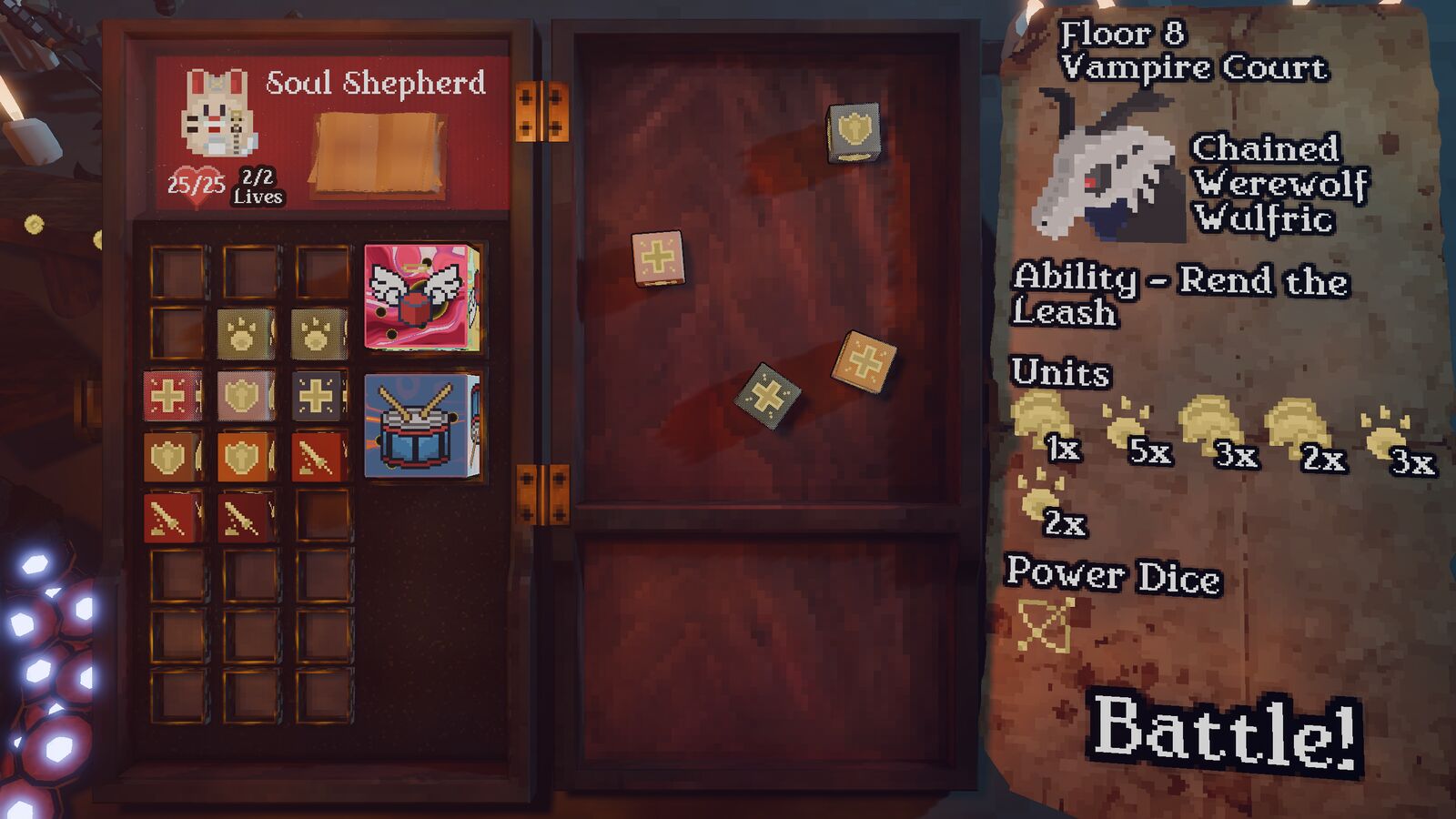A late-run dicebox